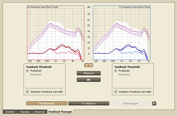 Feedback Measurement in EXPRESSfit 2012 software