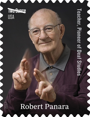 Robert Panara stamp