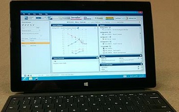 Noah 4 running on a Microsoft Surface Pro tablet