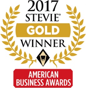 Gold Stevie Awards logo
