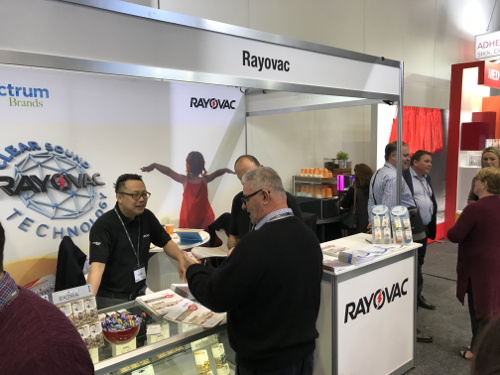 Rayovac booth