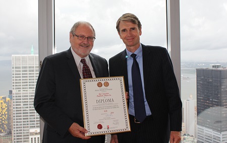 Peer Lauritsen receives The Export Association Diploma and HRH Prince Henrik’s Honor Medal