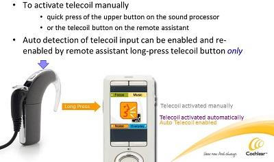 Using t-coil with the Nucleus 5 sound processor