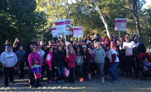  OTICON EMPLOYEES MAKES STRIDES AGAINST BREAST CANCER