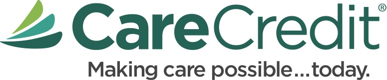 Care credit logo with the making care possible tagline