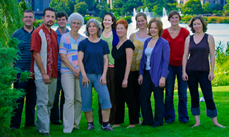 Nina and staff of the Auditory Neuroscience Laboratory at Northwestern