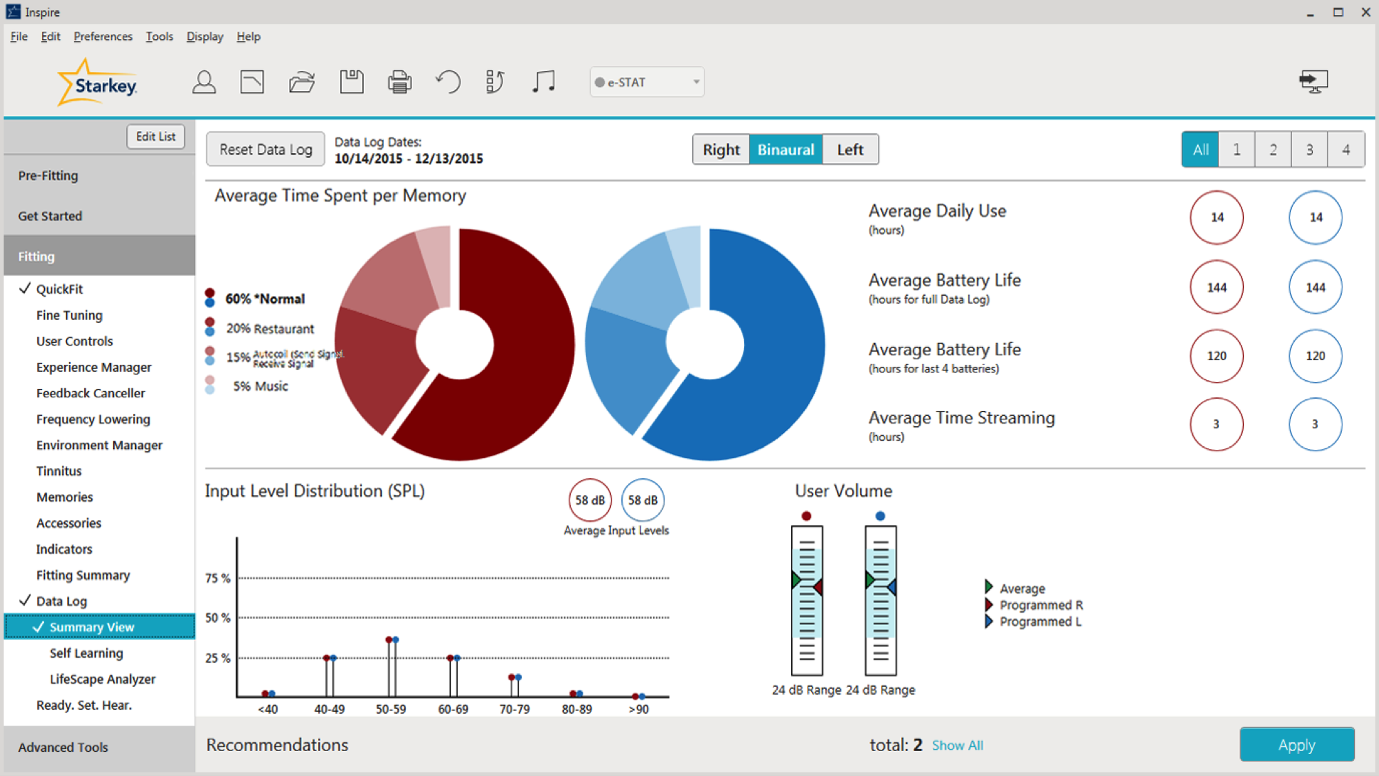 Starkey inspire update