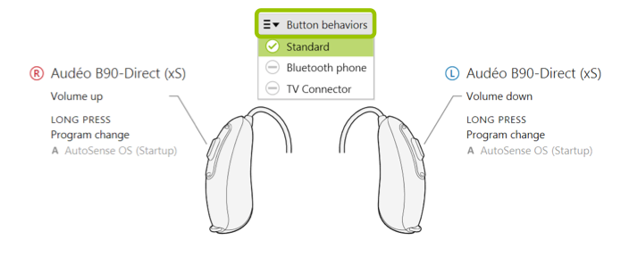 Button behaviors