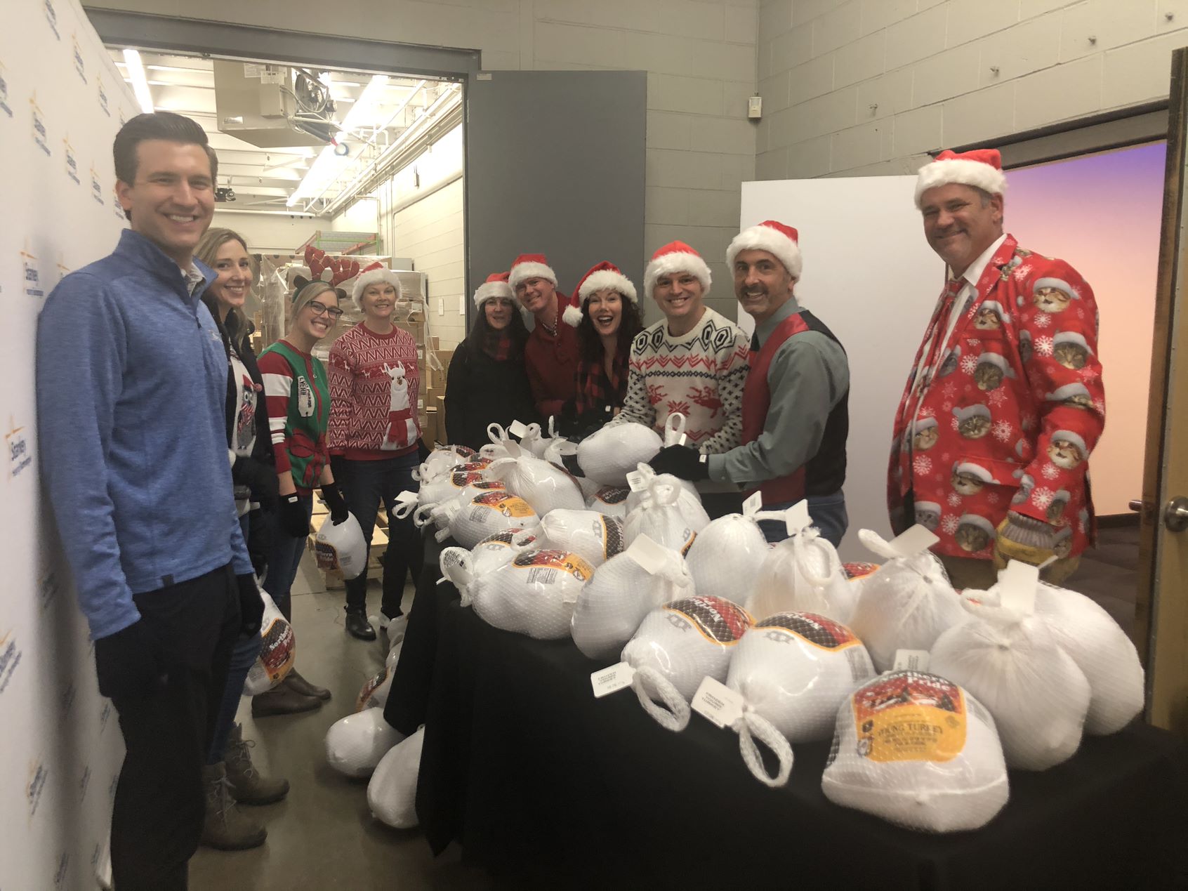 Starkey Hearing Technologies Wish Tree food shelf donations