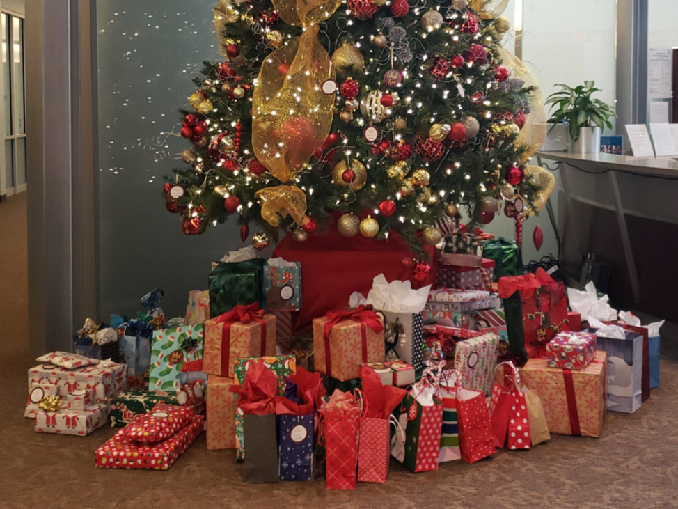 Starkey Hearing Technologies Wish Tree food shelf donations