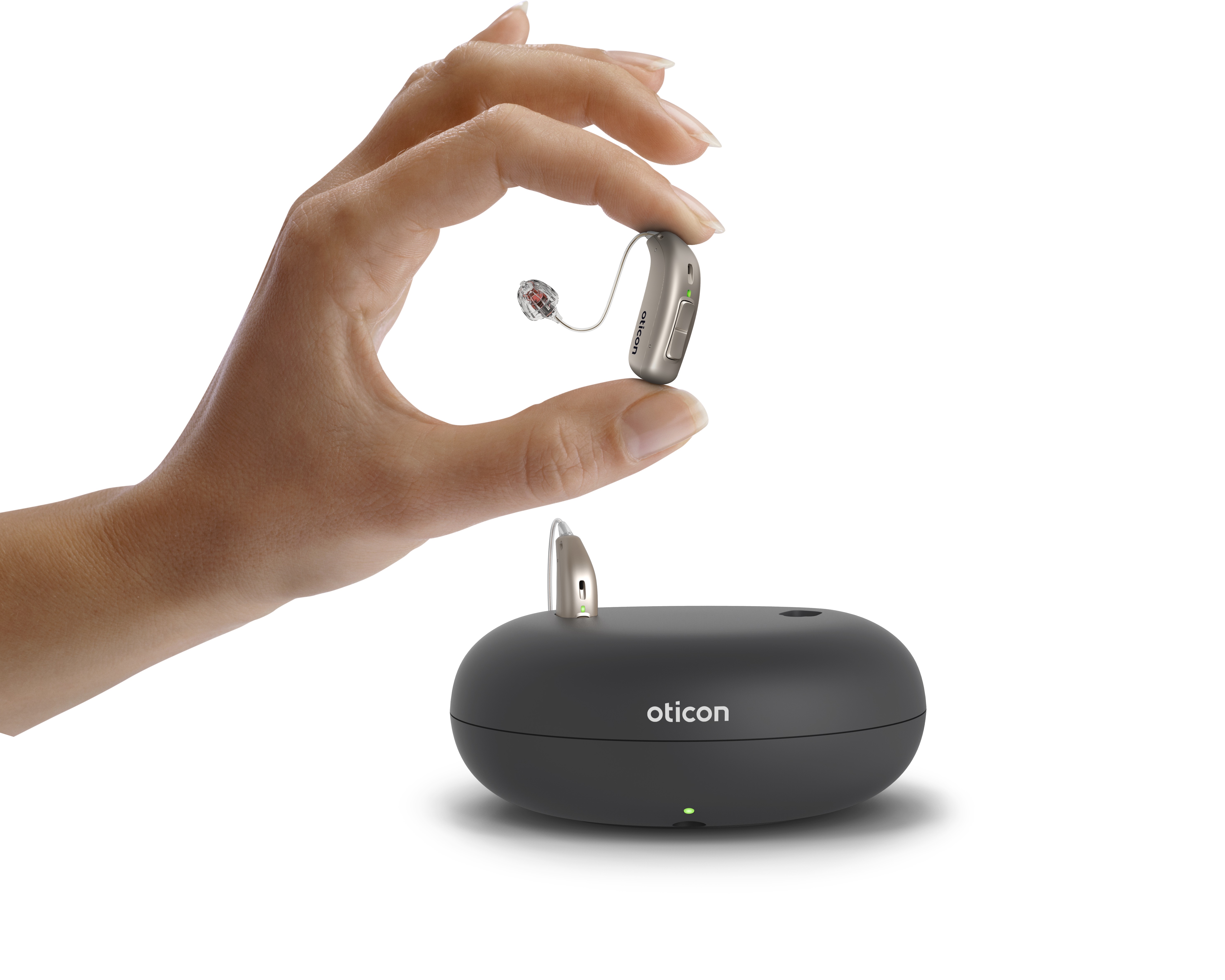 Oticon More MiniRITE with charger 