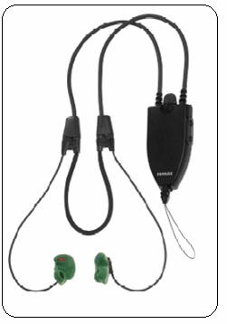 Active hearing protection communication device
