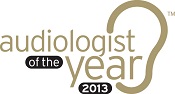 Audiologist of the Year award 2013 logo