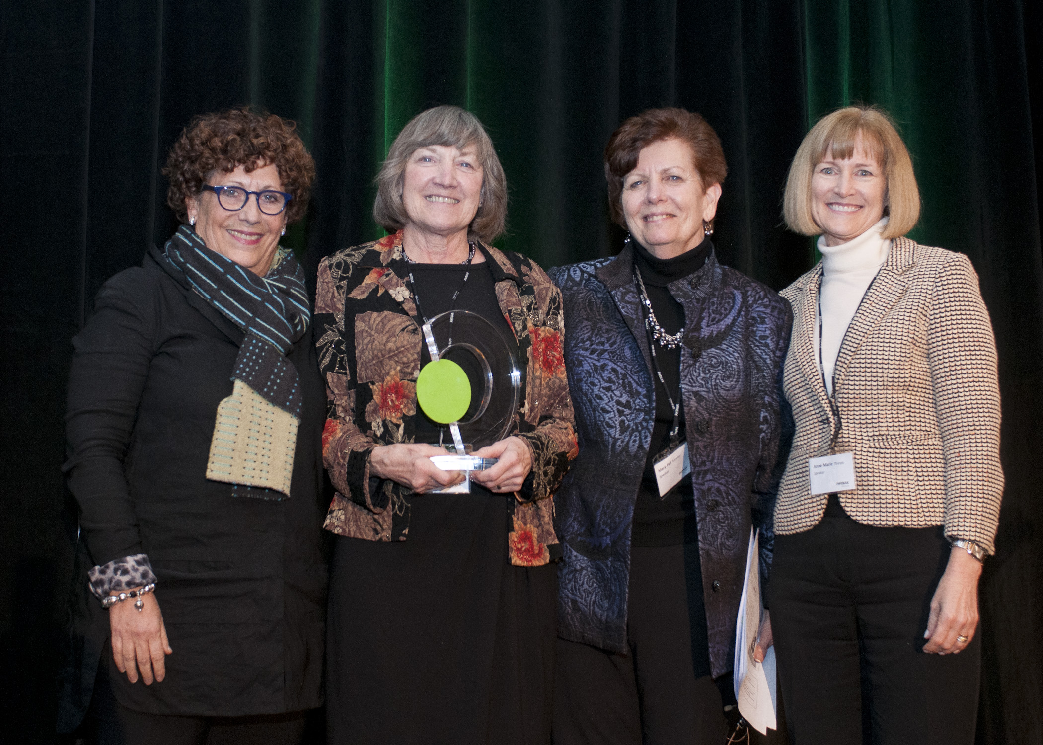 Phonak Lifetime Achievement Award given to Patricia Stelmachowicz PhD CCCA