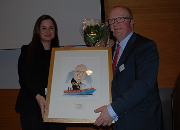 Niels Jacobsen, the winner of the Nordic Chair of the Year 2013 award