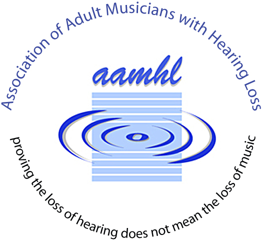 Association of Adult Musicians with Hearing Loss logo