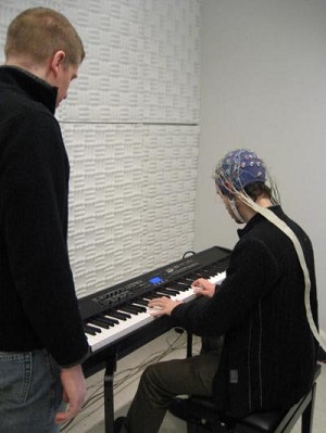 researchers recruited twenty skilled pianists