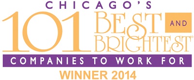CHICAGO’S BEST AND BRIGHTEST COMPANIES TO WORK FOR logo