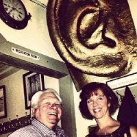 Gus Mueller an Carolyn Smaka at the Ear Inn