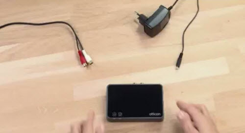 Screenshot from video on how to set up the ConnectLine TV