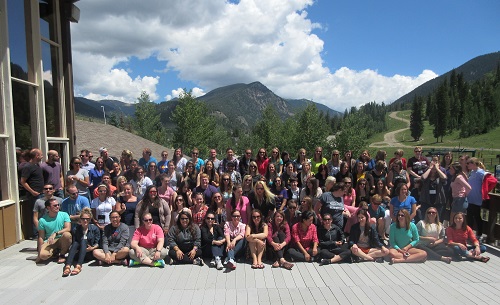 Students participating in the US Oticon Summer Camp
