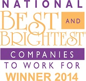 2014’S BEST AND BRIGHTEST COMPANIES TO WORK FOR logo