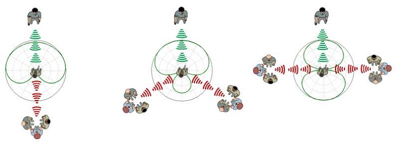 Polar plots for AutoSense Adaptive SteroZoom