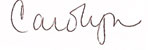 Carolyn Smaka signature