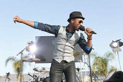 Grammy-nominated Aloe Black at Starkey Hearing Foundation's Listen Carefully Concert