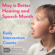 Better Hearing and Speech Month ad