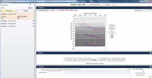 Screenshot from Video 4 Patient Browser Session List