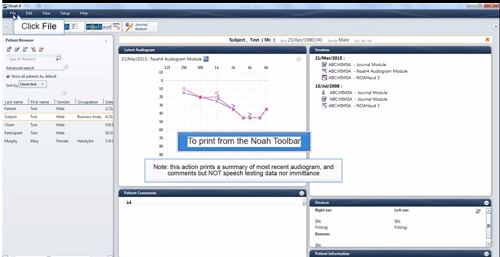 Screenshot from Video 9 Generating Reports