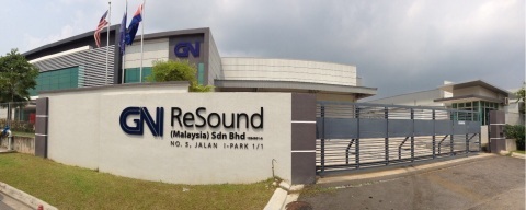 GN ReSound's new 5,000 square meters manufacturing and distribution facility in Kulaijaya, Johor, Malaysia