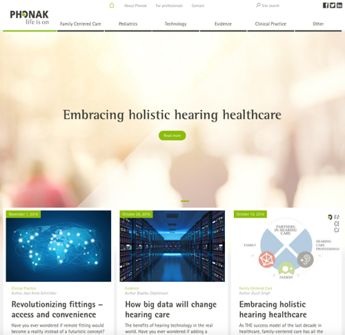 Phonak audiology platform