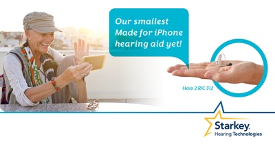 Starkey Hearing Technologies Halo 2 RIC ad