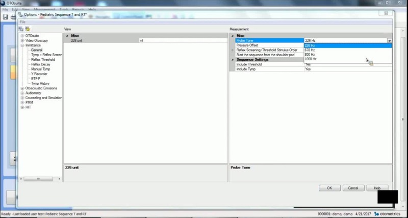 Screenshot of a video demonstration shows how to work with the Zodiac in OTOsuite