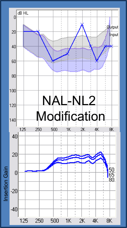 NAL-NL2 modification