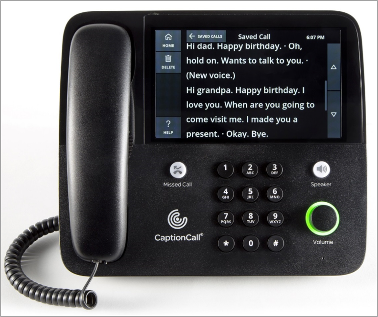 CaptionCall Phone