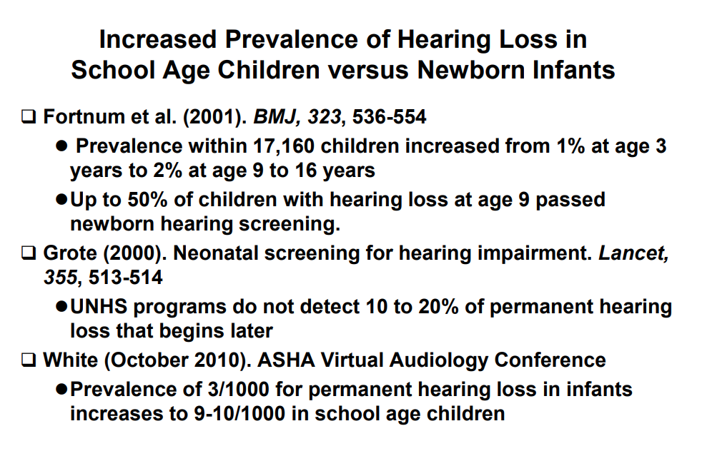 The Important Role of Otoacoustic Emissions OAEs in Preschool