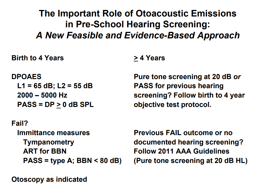 Acoustic Immittance in children without otoacoustic emissions