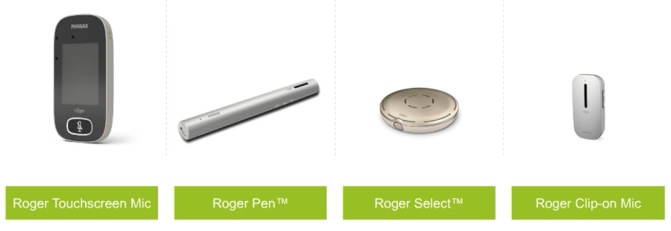 Roger microphone portfolio