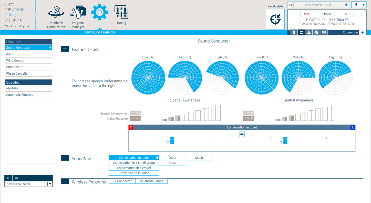 Sound Conductor screen for Moxi All fitting in TrueFit 3.7