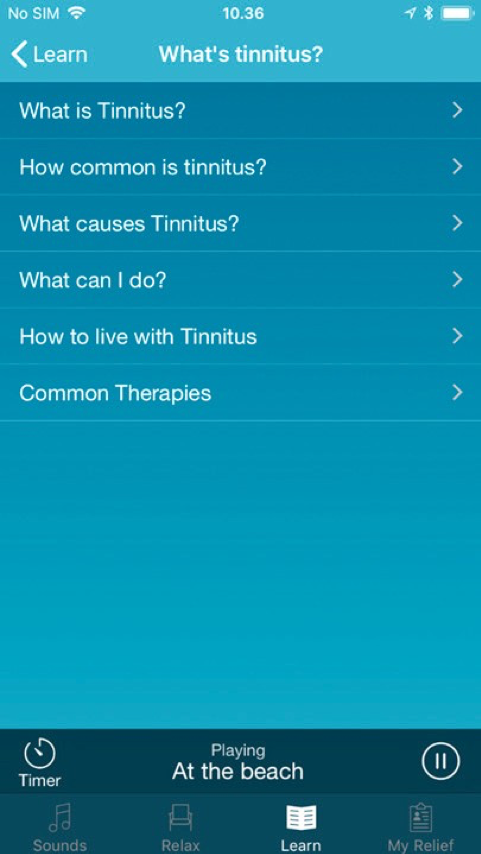Learn about tinnitus, its causes and common therapies