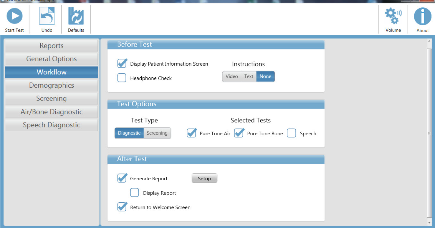 Workflow for both AMTAS Flex and Pro