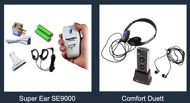 Examples of portable amplifiers