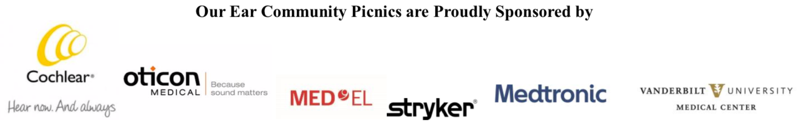 Ear Community Picnic Sponsors