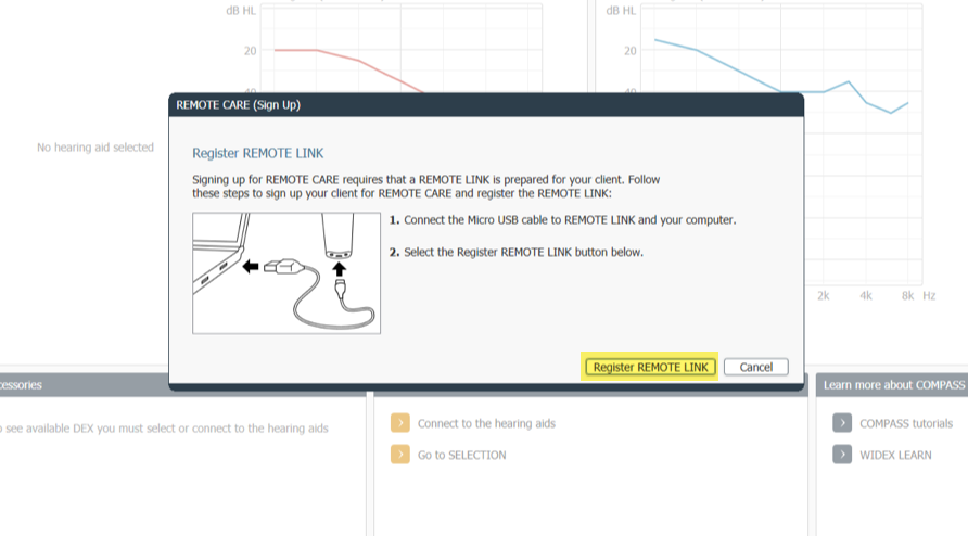 Register REMOTE LINK