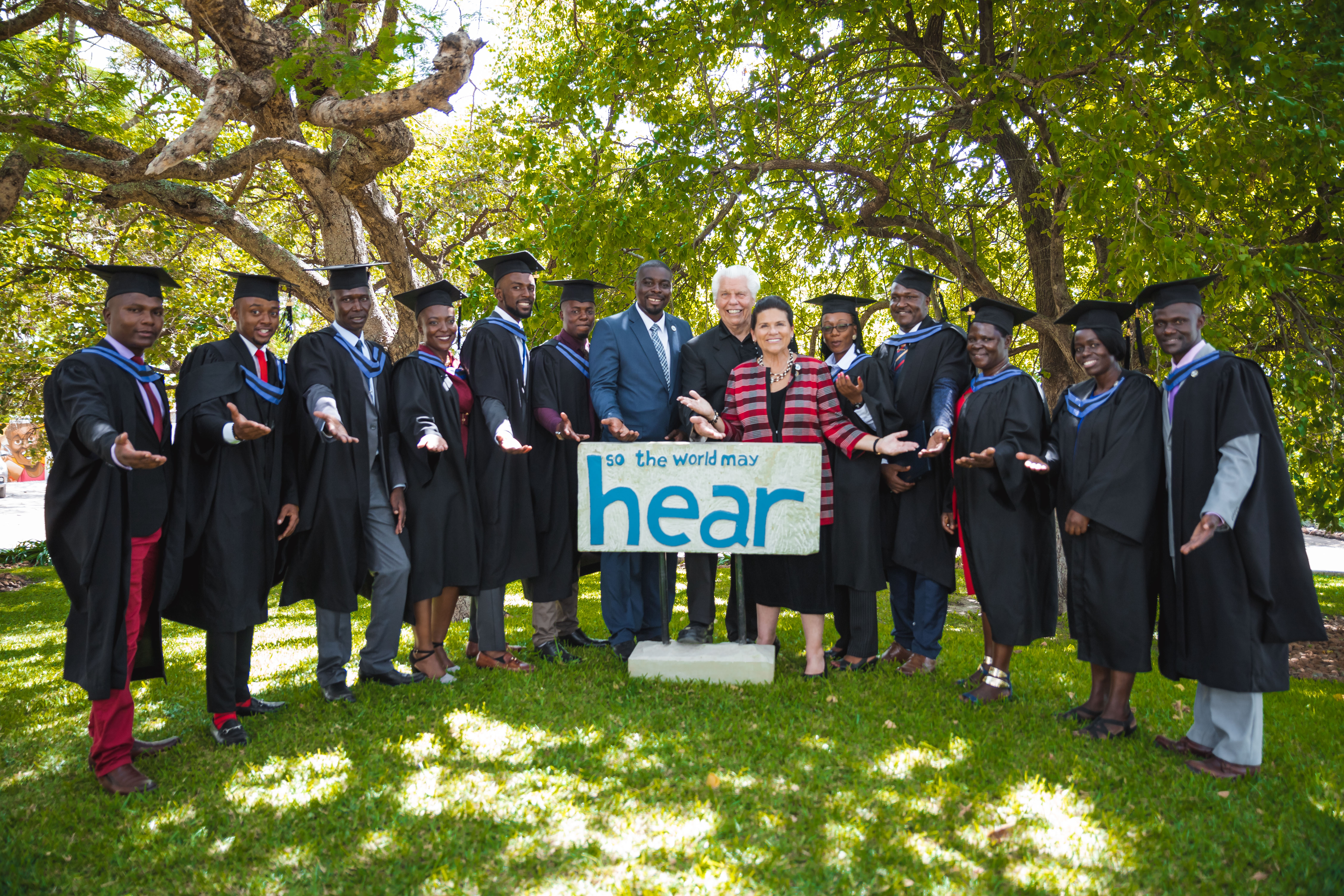 Starkey Hearing Institute Zambian graduates