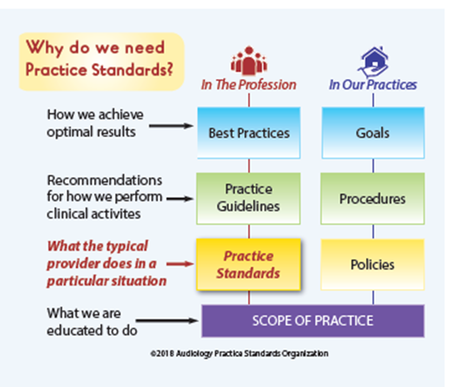 Why we need practice standards