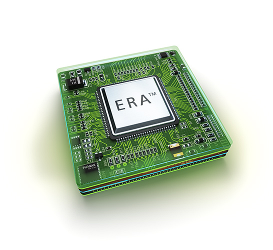 image of a microchip with the word ERA on it